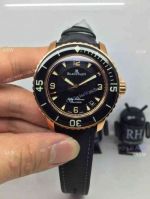 Swiss Blancpain Fifty Fathoms Rose gold Replica Watch